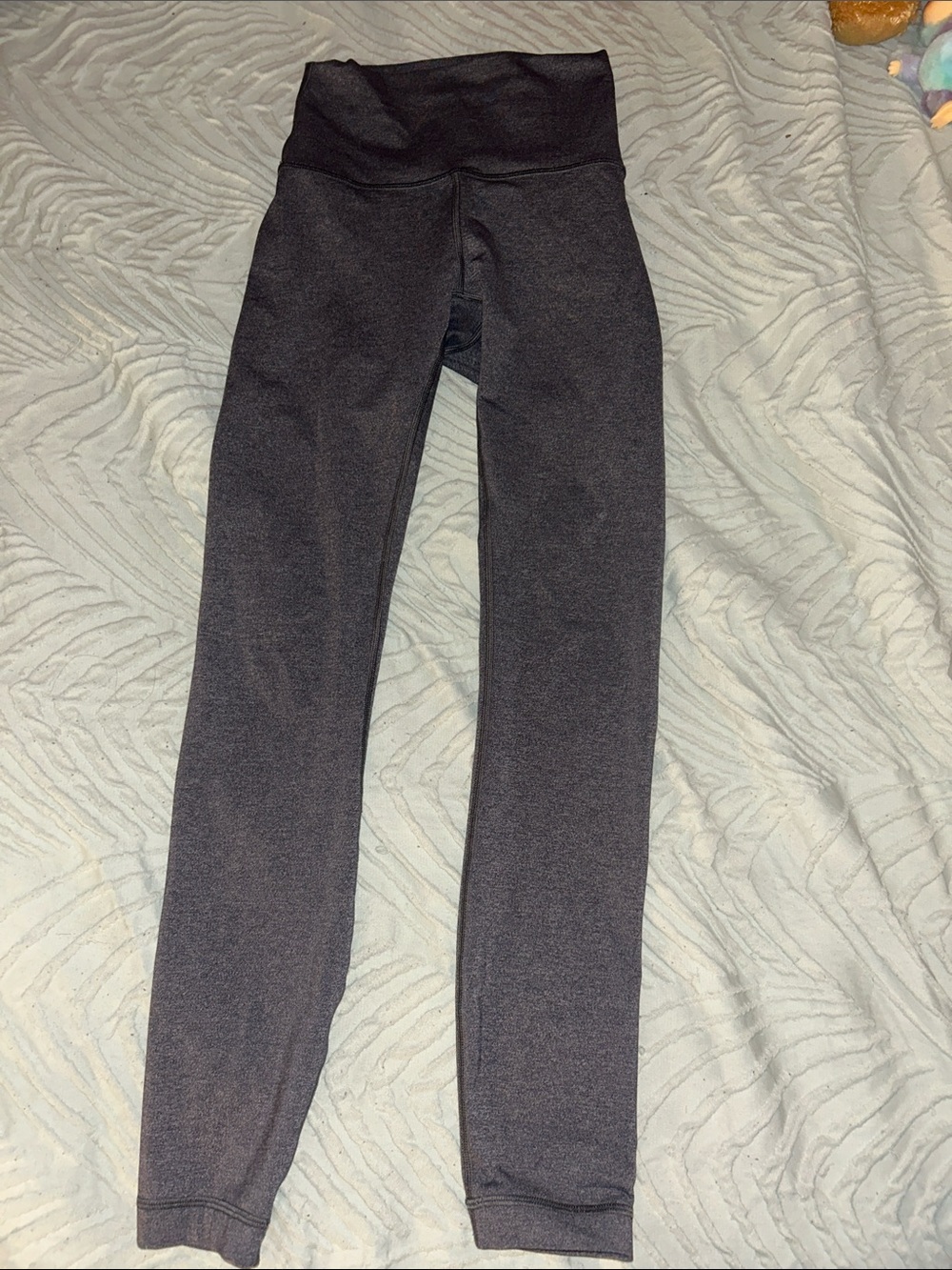 Lulu Lemon High-Waisted Dark Gray Leggings